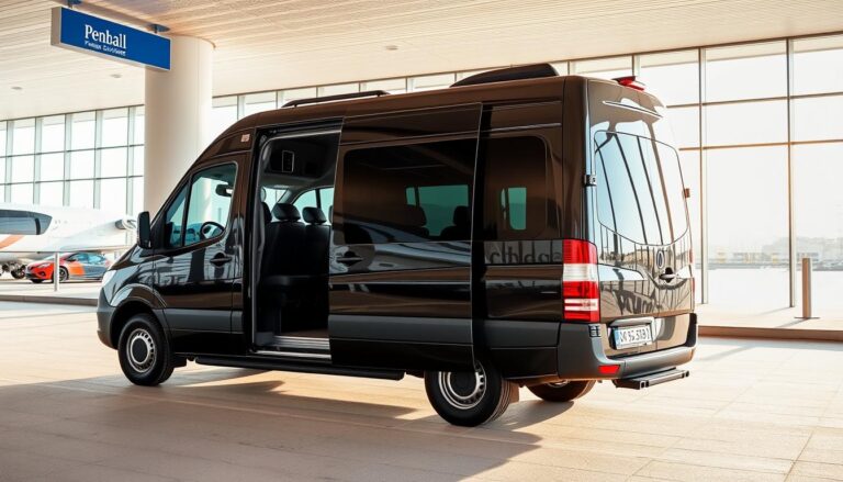 İstanbul havalimanı vip transfer için Mercedes Sprinter minibüs