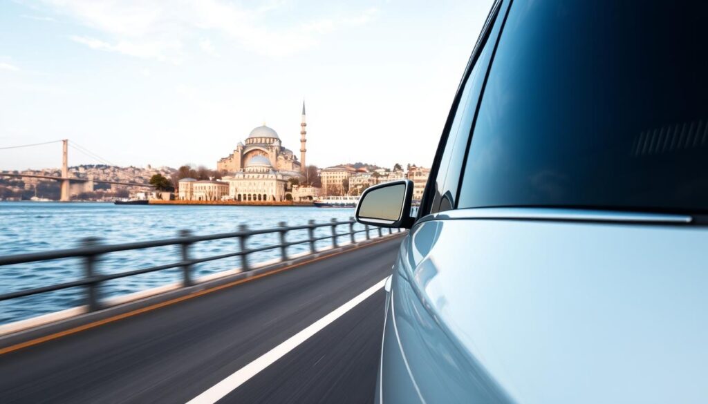 İstanbul şehir turu için Mercedes kiralama