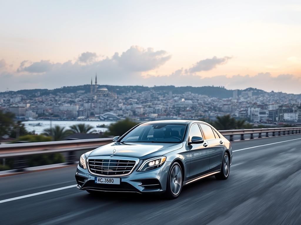 İstanbul şehirler arası Mercedes S Class transfer hizmeti