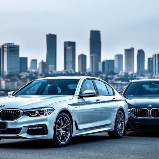 Lüks BMW araç kiralama hizmeti sunan VipCar İstanbul filosu