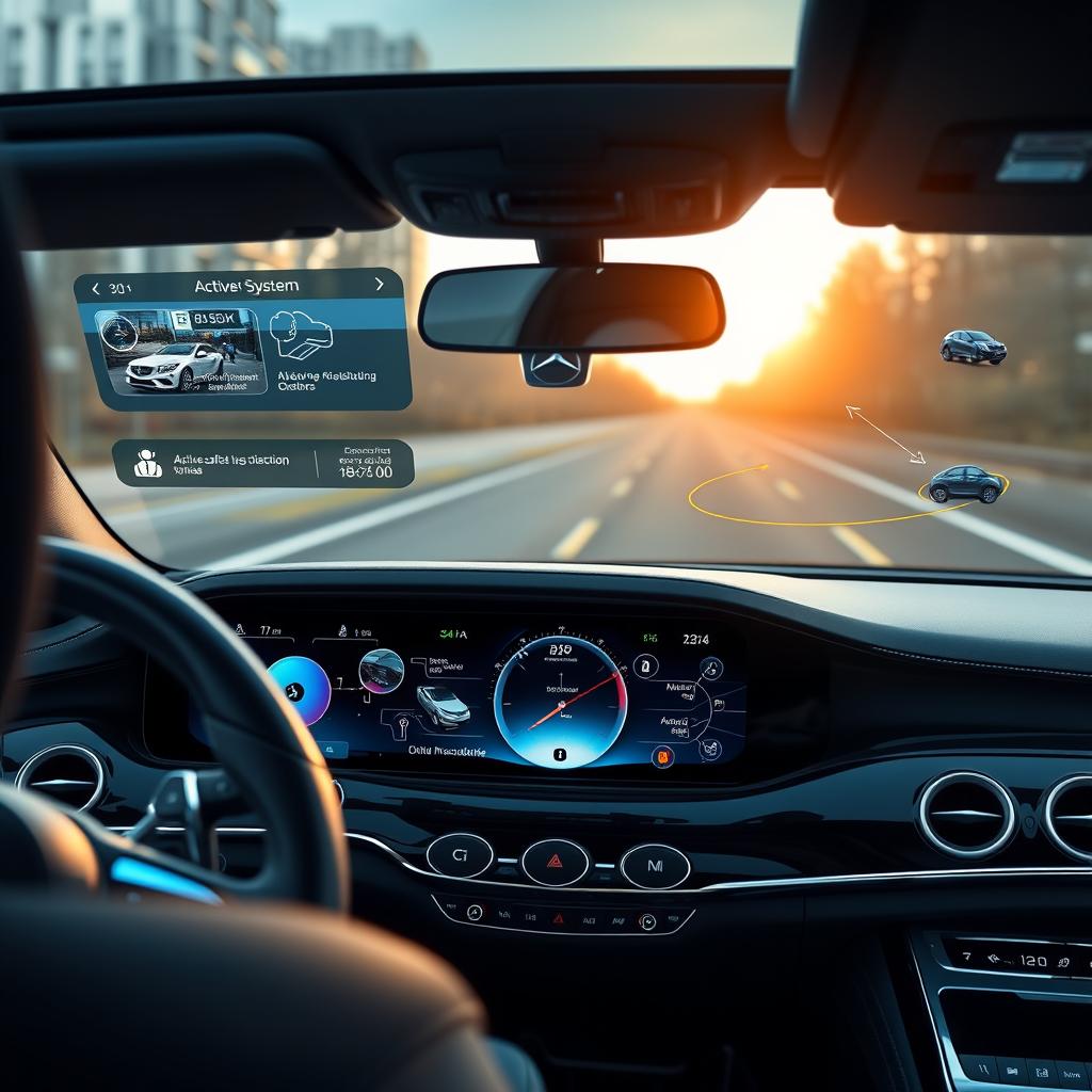 Mercedes S Class güvenlik sistemleri ve sürüş asistanları