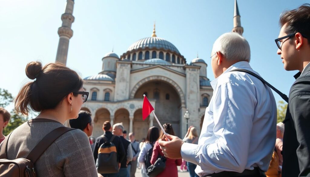 Profesyonel Tur Rehberi İstanbul'da Tarihi Anlatıyor