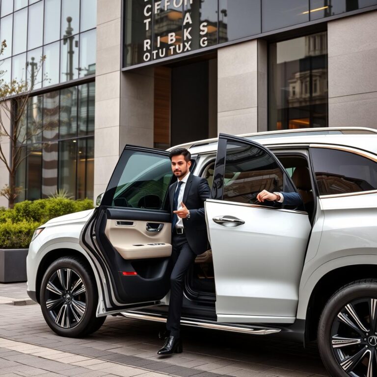 İş toplantısı için SUV araç kiralama
