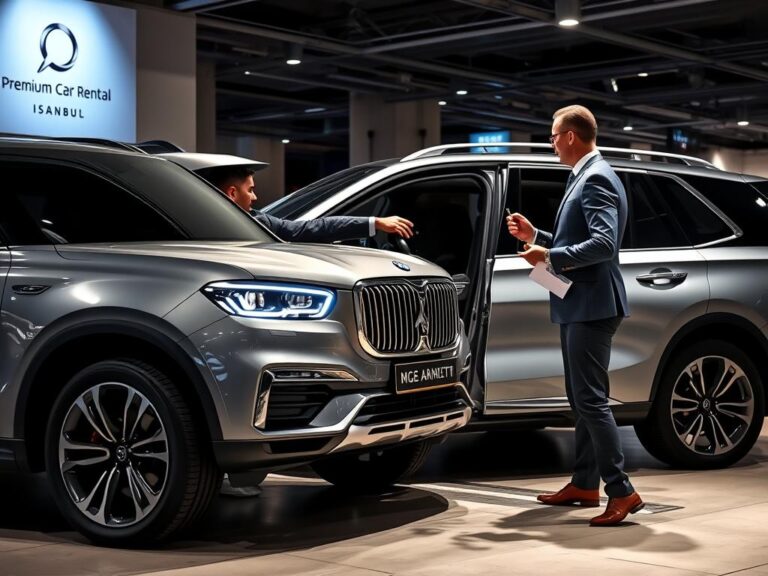 İstanbul'da günlük SUV araç kiralama hizmeti