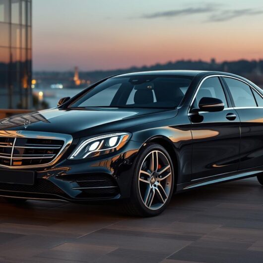 İstanbul'da lüks VIP araç kiralama hizmeti sunan Mercedes S-Class