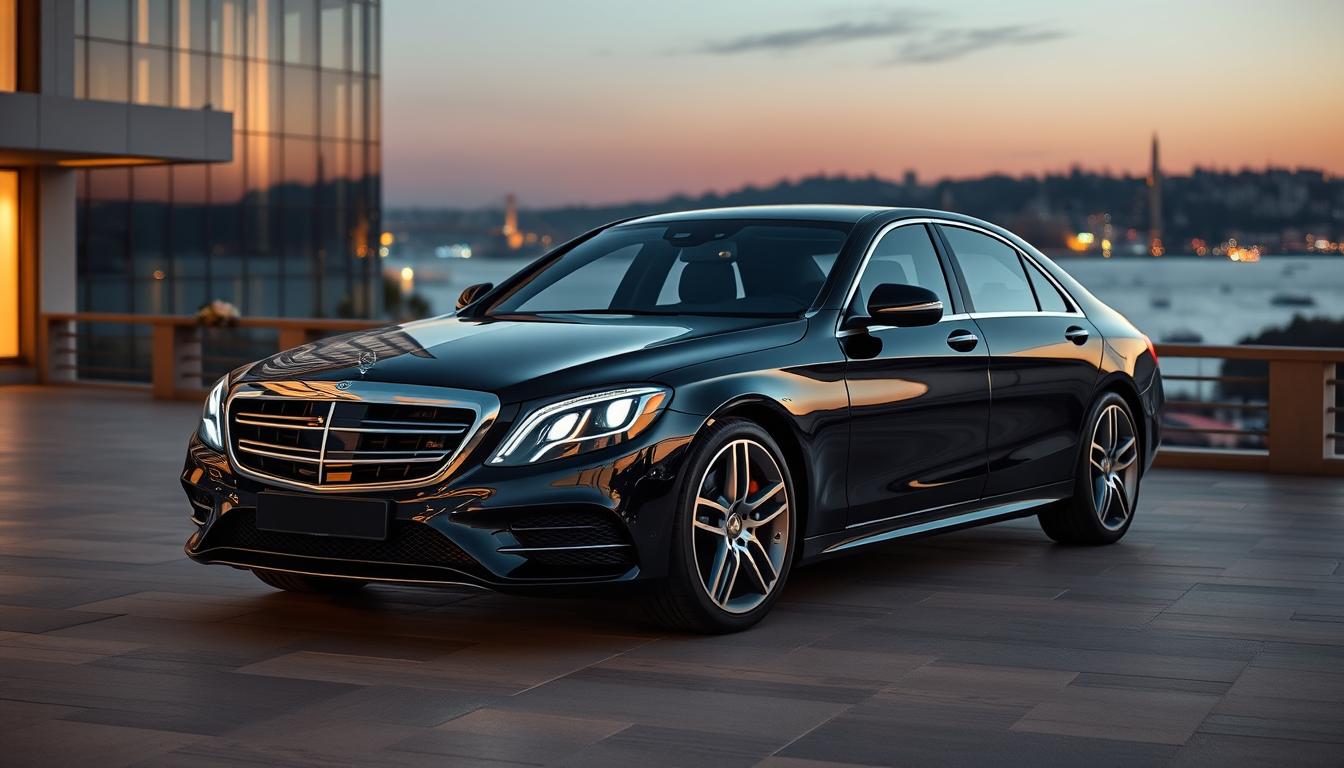 İstanbul'da lüks VIP araç kiralama hizmeti sunan Mercedes S-Class