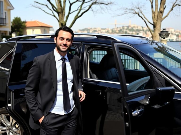 İstanbul'da şoförlü SUV araç kiralama hizmeti