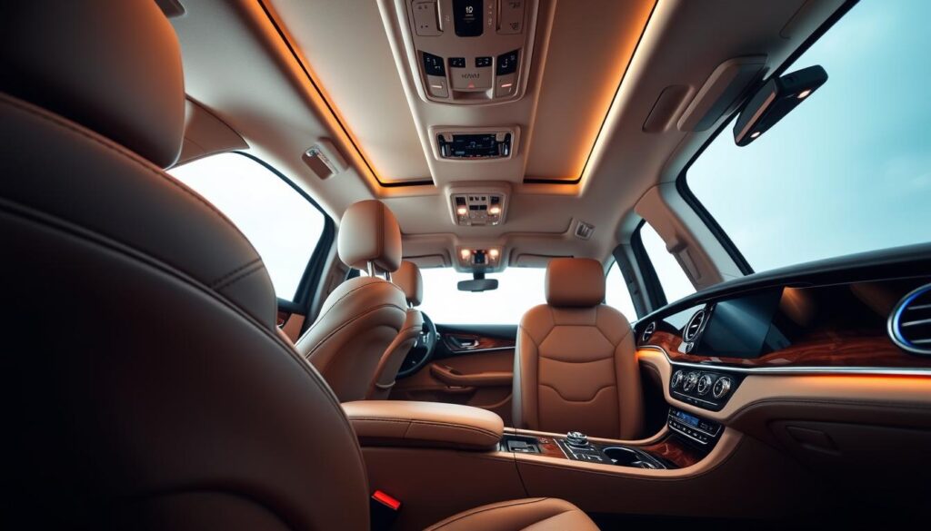 VIP lüks araç iç mekan özellikleri ve konfor detayları