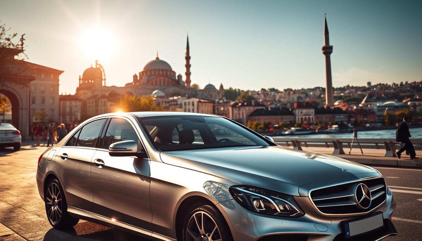 İstanbul'da Mercedes e250 kiralama